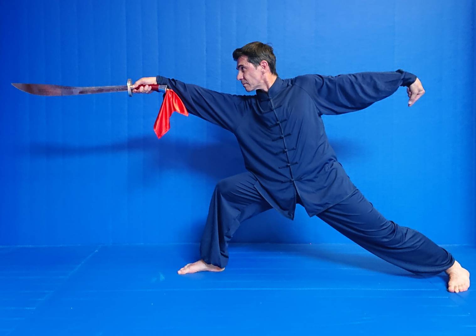 Entrainement de kung-fu